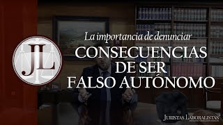 FALSO AUTÓNOMO Cómo convertirse en trabajador LABORAL [upl. by Savvas94]