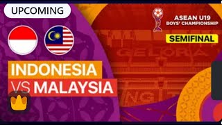 LIVE TIMNAS INDONESIA U19 VS MALAYSIA PIALA AFF U19 2024 [upl. by Lozar]