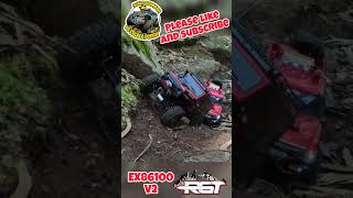 RGT EX86100 V2 Jeep Wrangler offroading [upl. by Bijan613]