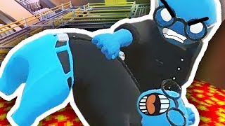 COMBATTIMENTI INCREDIBILI MOMENTI DIVERTENTI  Gang Beasts [upl. by Aerdnahs]