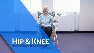 Sitting  Hip Replacement PostOp Physio amp Exercises [upl. by Shiller]