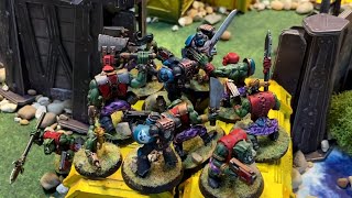 4th edition Kill Team battle report Orks [upl. by Lanaj]