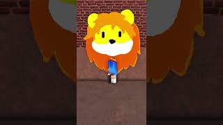 DRAWING THE LION EMOJI AND GOING AWAY FOR 5 MINUTES 🦁 roblox [upl. by Adiol]