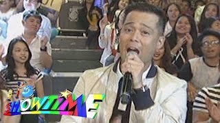 Its Showtime Singing Mo To Dingdong Avanzado sings “Tatlong Beinte Singko” [upl. by Adnohs]