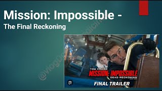 Mission： Impossible – The Final Reckoning ｜ Teaser Trailer 2025 Movie  Tom Cruise  review [upl. by Charlton]