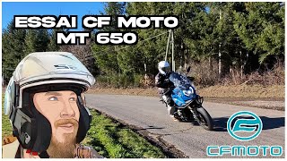 Essai CF MOTO 650 MT [upl. by Sirehc]