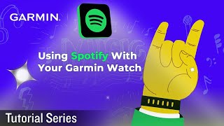 Tutorial  Garmin Smartwatches Using Spotify With Your Garmin Watch [upl. by Michal]