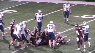 2012 Hudson Raiders Football vs Menomonie [upl. by Jenkel]