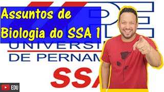 Assuntos de Biologia do SSA 1  Conteúdos de Biologia do SSA 1  Sistema Seriado de Avaliação  UPE [upl. by Jamison]