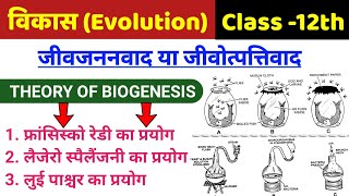 जीवन की उत्पत्ति Origin of life  जीव जनन वाद Theory of Biogenesis  Evolution class 12 biology [upl. by Inajna]