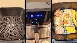 Air fryer Zapiekanka Biedronki  Paluszki Rybne Airfryer frytkownica [upl. by Anual468]