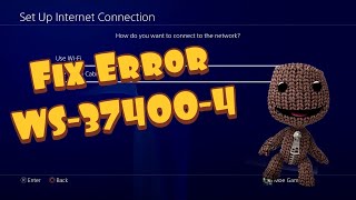 How To Fix PS4 Error WS374004 [upl. by Nalaf969]