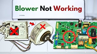 Blower Motor doesnt Work when Display is in Ac PCB [upl. by Durkin]