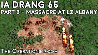 The REAL Battle from We Were Soldiers  Ia Drang 65 22  Massacre at LZ Albany [upl. by Neral412]