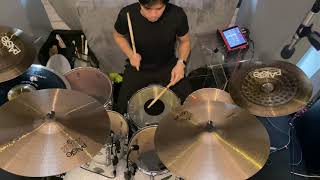 Soundcheck  Pearl Reference Pure  Paiste cymbals  Earthworks DK7 [upl. by Aiekan]