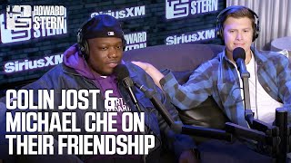 Colin Jost and Michael Che on Their Close Friendship [upl. by Peednas]