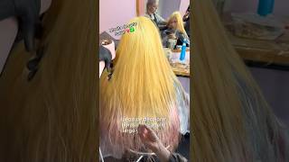 😱DECOLORACIÓN EXTREMA PARA TINTE AZUL bleach cabello reaction [upl. by Aizirk341]