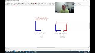 Very Basic Pneumatic Schematic Diagram Explained [upl. by Bick]