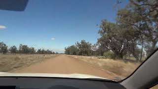 Unstable Driving on a Remote Road  Bulldust making Driving more challenging [upl. by Rendrag844]