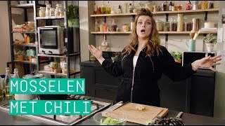 24Kitchen  Miljuschka’s mosselen met chili komkommer en kokosrijst  Afl 93 [upl. by Slin]