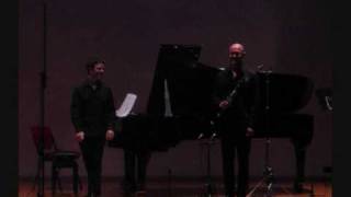 Free improvisation on Tosca quotE lucevan le stellequot for clarinet and piano [upl. by Crary]