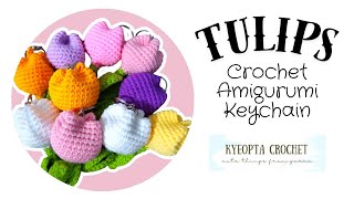 Crochet Amigurumi Tulip [upl. by Corotto]