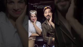 Dr madiha Khan with husband Ahsan making Tiktok on mere Mehboob mere sanamshortsytshorts [upl. by Yllak]