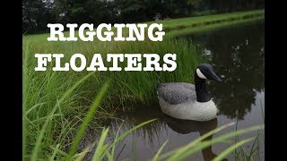 HOW TO RIG FLOATING DECOYS  CABELAS NORTHERN FLIGHT DECOYS WITH DUKNUTZ FOR ANCHORS BEST COMBO [upl. by Gert]