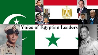 Voice of Egyptian Leaders 🇪🇬EGY [upl. by Tim]