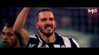 Giorgio Chiellini and Leonardo Bonucci Italian Wall 2015 HD [upl. by Viola]