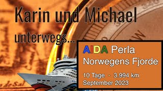 Aida Norwegen 2023  Reisebericht [upl. by Pacifica]