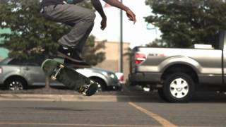 Skateology laser flip 1000 fps slow motion [upl. by Hawken]