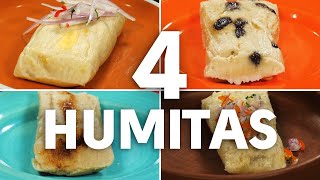 Humitas de choclo peruanas dulces y saladas  BUENAZO [upl. by Ayotal]