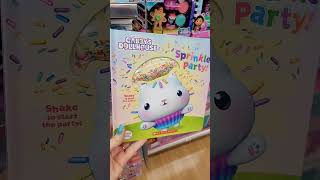 Sprinkle Party Gabbys Dollhouse Book Awesome gabbysdollhouse kidsbooks cakey shorts [upl. by Namad]