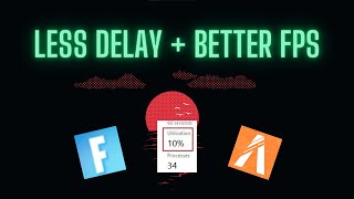 How to get Lower CPU PROCESSES LOWER DELAY and BETTER FPS in ANY GAME [upl. by Artsa]