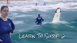 Learn To Surf  Star Rest Surf Camp Arugambay  Sri Lanka 🇱🇰  Book Surf Camp [upl. by Nylakcaj]