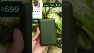 Urban Power Bank 10000mAH Features amp Review shorts powerbank urban power review unboxing [upl. by Auqenet]