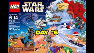 LEGO Star Wars Advent Calendar 201716 Day 6 75184 [upl. by Ariaes]