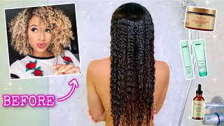 How To ACTUALLY Grow Your Hair routine  tips [upl. by Annairol]