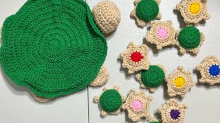 Crochet Turtle Memory Game [upl. by Aicilef868]