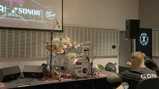 Caleb Hayes Main Stage Mini Performance at The UK Drum Show 2024 [upl. by Accisej43]