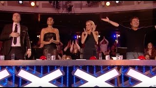 Comedian Daliso gets GOLDEN BUZZER From Amanda  Audition 3  Britains Got Talent 2017 [upl. by Orbadiah]