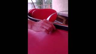 motorcycle vinyl seat repair [upl. by Cairns]