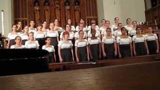 RI Childrens Chorus performing quotThe Snowquot at BU [upl. by Anayek]