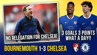 BOURNEMOUTH 13 CHELSEA  OFFICIALLY SAVED FROM RELEGATION 🎉  WE WON A GAME OF FOOTBALL 🤯 [upl. by Ahsietal992]