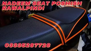 70 bike seat replace karnay ka tareka how to repair seat [upl. by Chainey427]