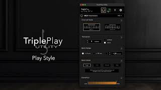 TriplePlay Utility Advanced Features  01 Play Style [upl. by Annair]