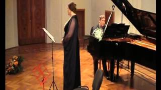 Глинка quotЖаворонокquot Yana Ivanilova soprano Boris Berezovsky 2014 [upl. by Viviyan471]