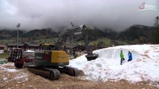 Snowfarming in Ramsau am Dachstein  Loipen im November garantiert [upl. by Redan992]