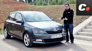 Skoda Fabia  Prueba  Test  Review en español  cochesnet [upl. by Atikihc]